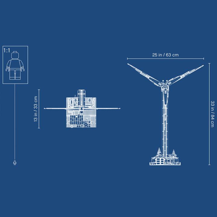 Produktbild LEGO Vestas Windkraftanlage (10268, LEGO Creator Expert)