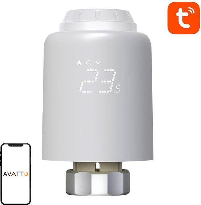 Image du produit Avatto Smart Thermostat Vanne de radiateur TRV07 Zigbee 3.0 TUYA
