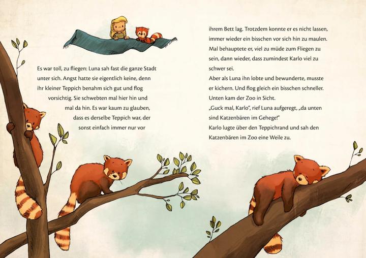 Produktbild Luna und der Katzenbär - Ein magischer Ausflug (Deutsch, Udo Weigelt, 2016)
