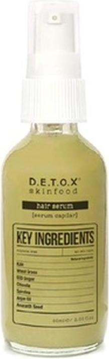 Detox Skinfood Feuchtigkeitsspendende Tagesformel zur Reparatur von geschädigtem Haar Weich und Seidig