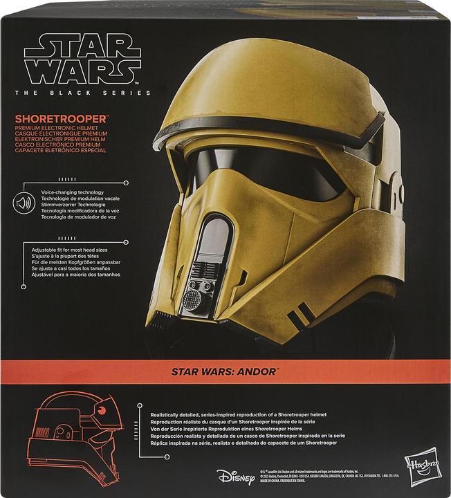 Produktbild Star Wars Andor Black Series Elektronischer Helm Shoretrooper