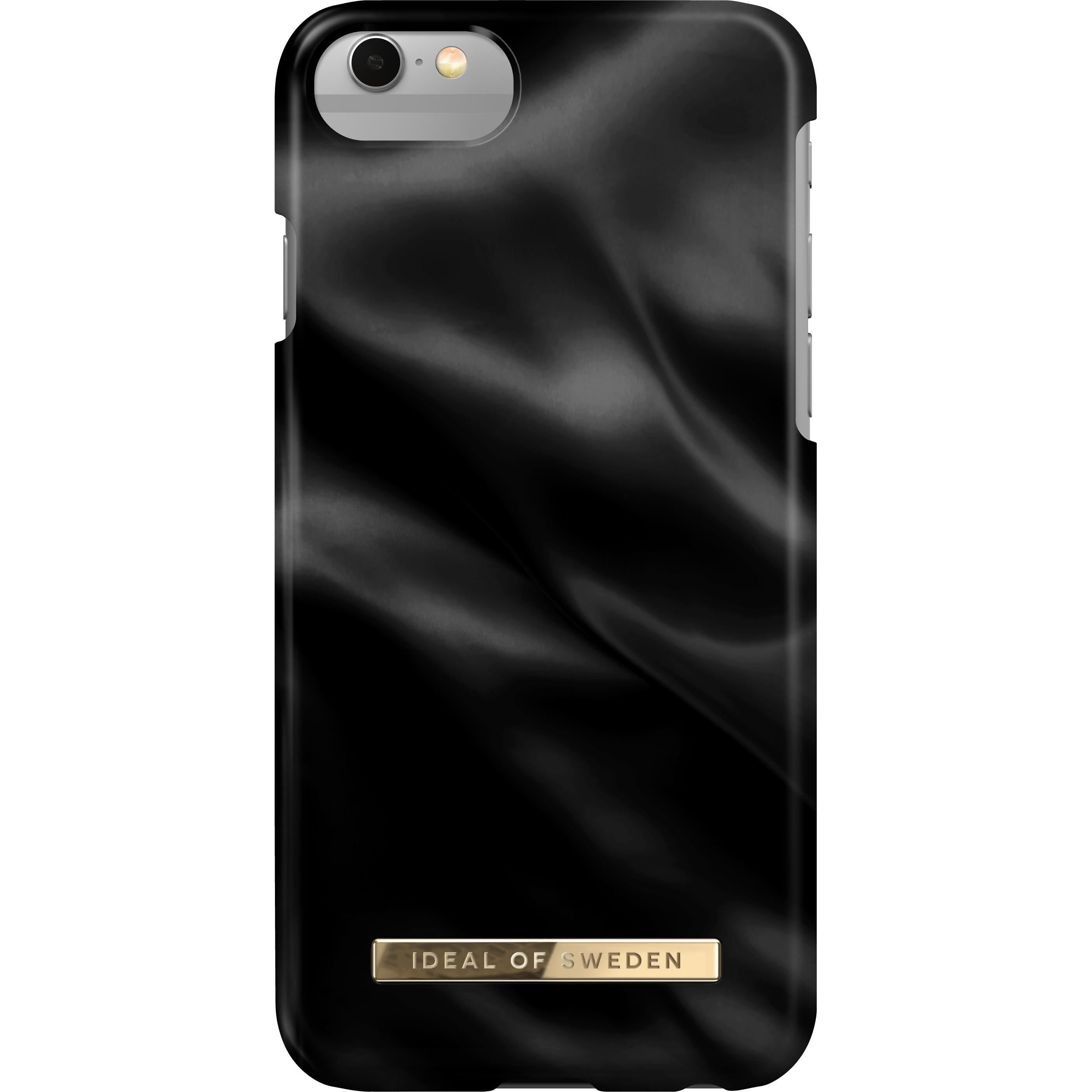 iDeal Of Sweden Designer Hard-Cover Black Satin (Apple iPhone 6), Smartphone Hülle, Schwarz