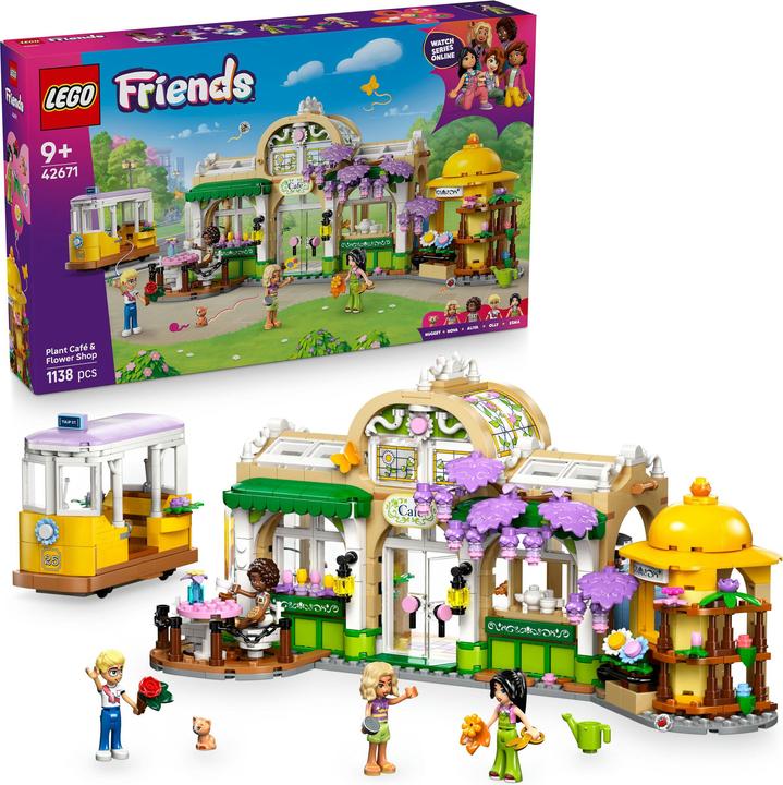 Immagine prodotto LEGO Pflanzencafé und Blumenkiosk (42671, LEGO Friends)