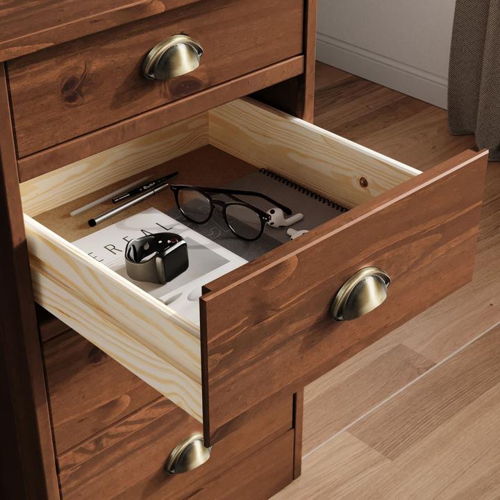 Image du produit IDIMEX Schreitbtisch mit Schubladen LANA