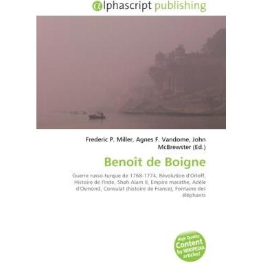 Benoît de Boigne, Fachbücher