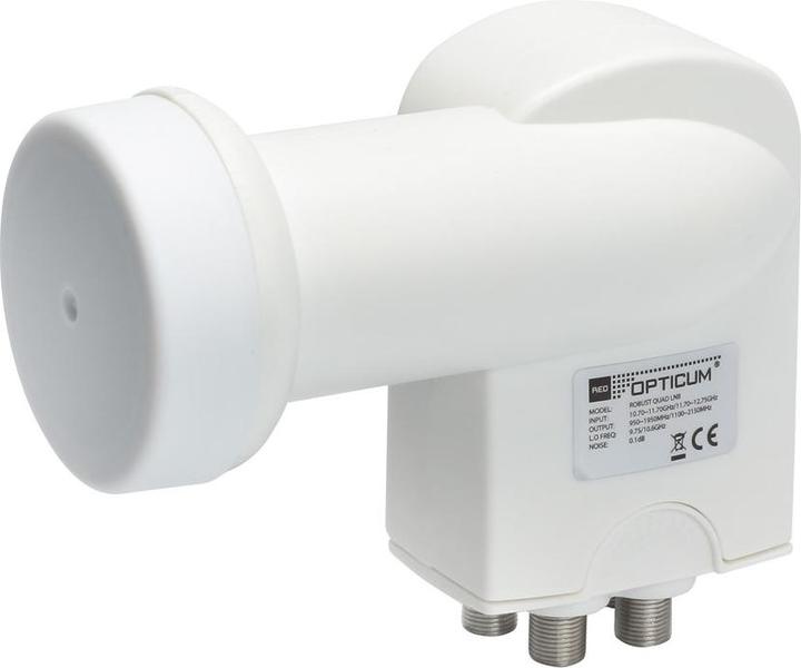 Lasmex Konwerter SAT QUAD Opticum RED ROBUST (0043) (Quad LNB)