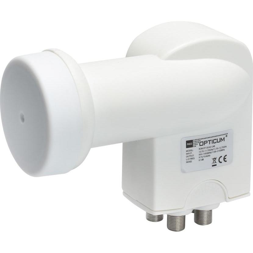 Lasmex Konwerter SAT QUAD Opticum RED ROBUST (0043) (Quad LNB, 40mm) (KON0043)