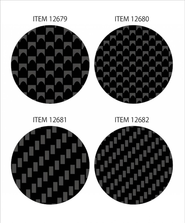 Actual product image Tamiya Carbon Decal Plain F