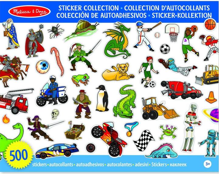 Immagine prodotto Melissa & Doug Libro di adesivi riutilizzabile