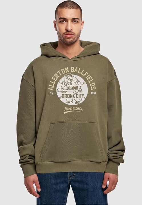 Immagine prodotto Merchcode Park Fields - Felpa con cappuccio Bronx Ultra Heavy - 136525 (L)
