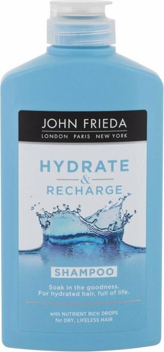 Actual product image John Frieda Hydrate & Recharge (Liquid shampoo, 250 ml)