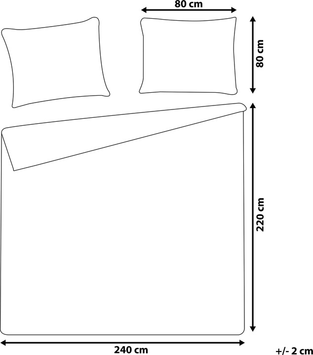 Produktbild Topeshop Morningside (Bettwäsche Set, 200 x 240 cm)