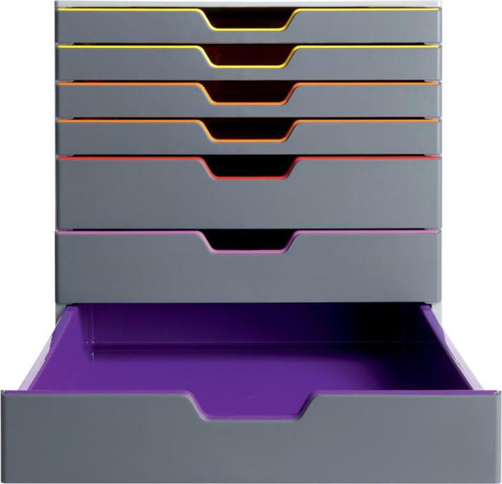 Actual product image Durable Drawer cabinet Varicolor 7 (A4)