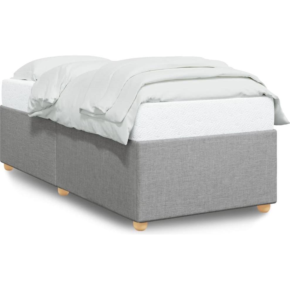 VidaXL, Bett, Bettgestell Stoff (100 x 200 cm)