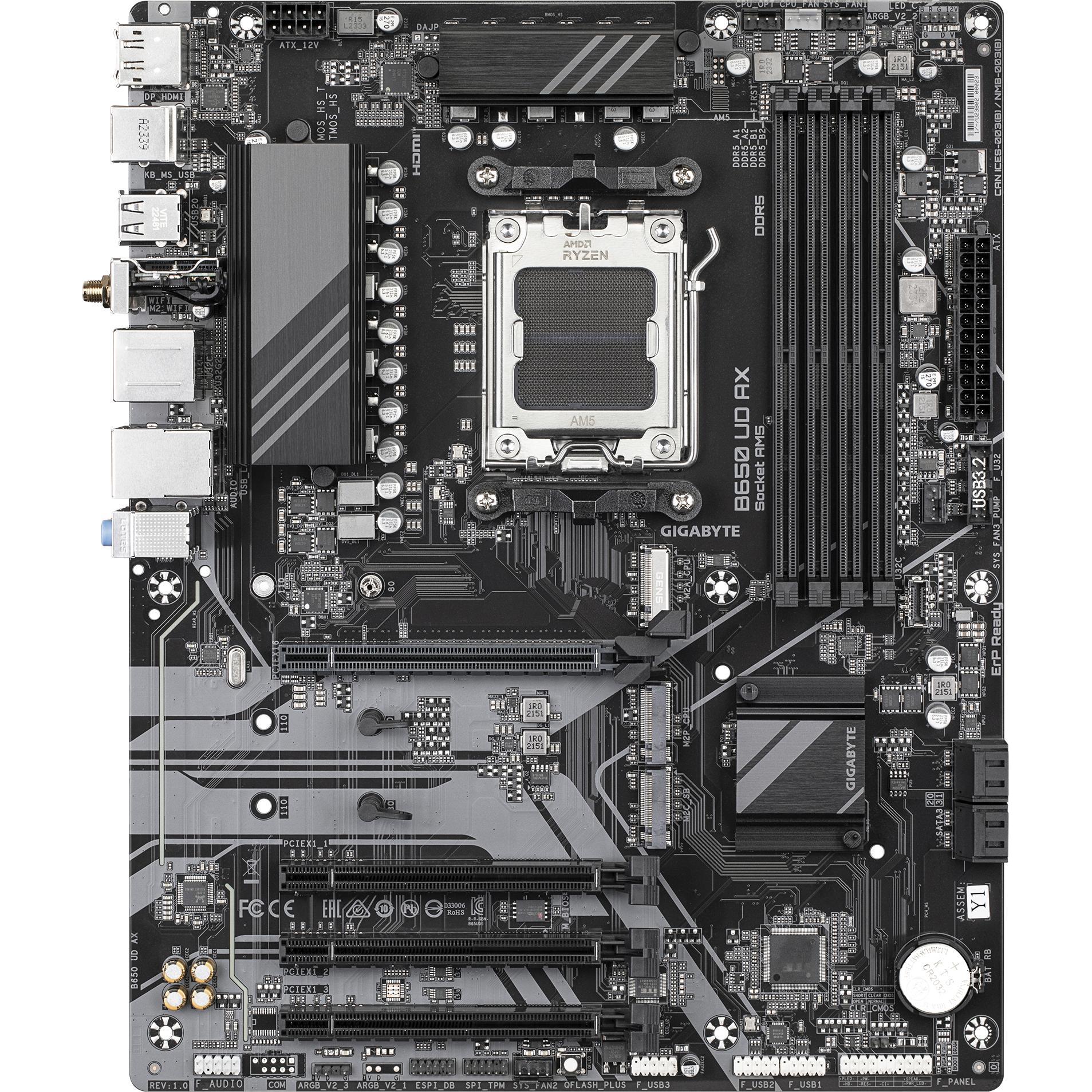 Gigabyte B650 UD AX (AM5, AMD B650, ATX), Mainboard