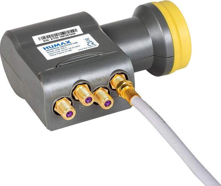 Produktbild Humax LNB 106 Gold Quattro (Quattro LNB, 40mm)