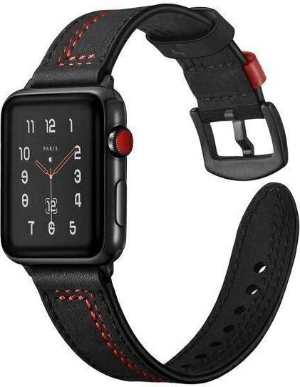 Actual product image Beline pasek Watch 20mm Casual czarnyblack (20 mm, ecological leather, Plastic)