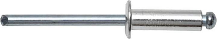 Produktbild SWG 93762055 Flachrundniete O x L 6 mm 22 Aluminium 250 St.