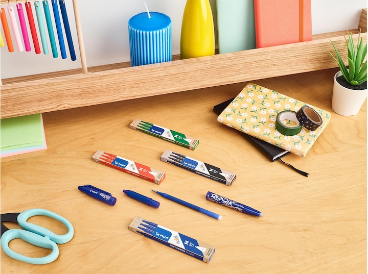 Image du produit Pilot FriXion Recharge Set à 6 (Recharger, Bleu, 0.70 mm)