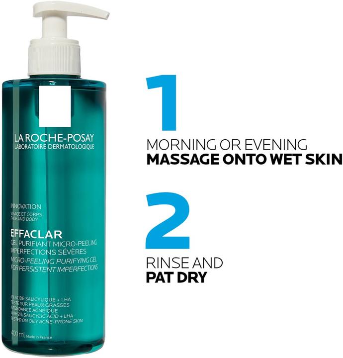 Actual product image La Roche Posay Effaclar (Cleansing gel, 400 ml)
