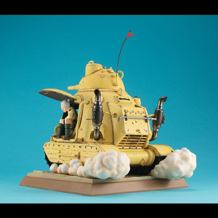 Produktbild Megahouse Sand Land Desktop Real McCoy EX PVC Diorama Royal Army Tank Corps No. 1 15 cm