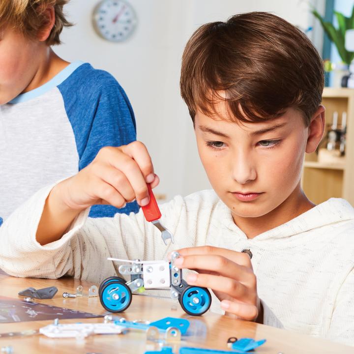 Actual product image Spin Master Meccano, construction set 1, Quick Builds, MINT construction set with real tools for children aged