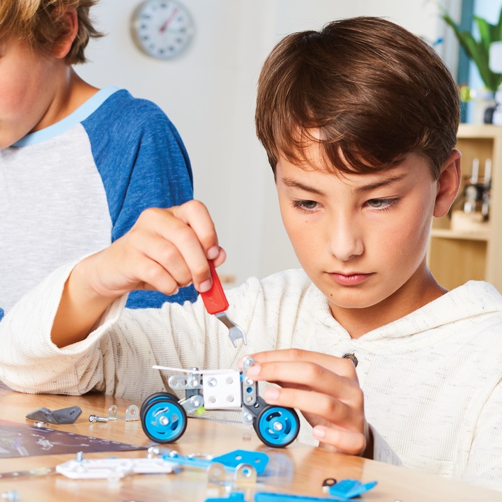 Image du produit Spin Master Meccano, Jeu de construction 1, Quick Builds, MINT- Jeu de construction avec de vrais outils pour
