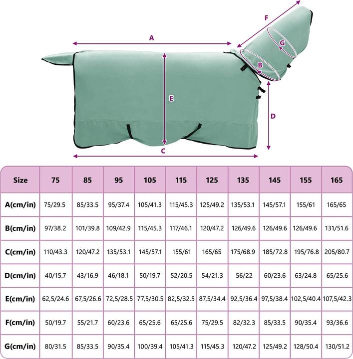 Immagine prodotto vidaXL Polyester-Decke (185 cm)