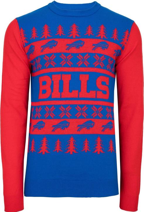 Immagine prodotto Foco Maglione NFL Brutto XMAS Maglione a maglia Buffalo Bills - L (L)