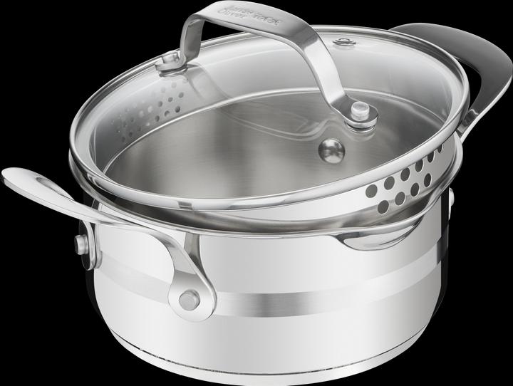 Produktbild Tefal Jamie Oliver Cook Smart 7tlg (24 cm, Pfannenset + Topfset, Edelstahl)