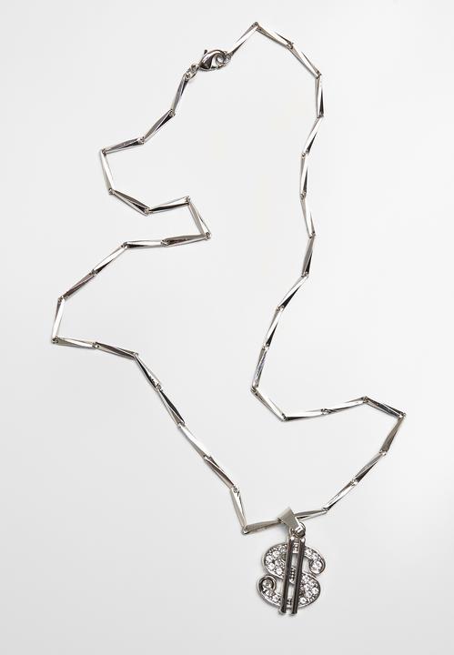 Image du produit Urban Classics Collier Small Dollar (Array, Tissu 1 : 60% alliage de zinc 40% laiton)
