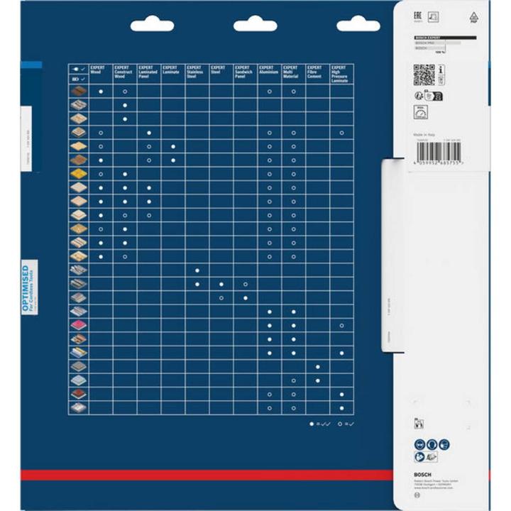 Productafbeelding Bosch Professional Zubehör 2608902247 EXPERT cirkelzaagblad - 305 x 25.4 x 80T - aluminium