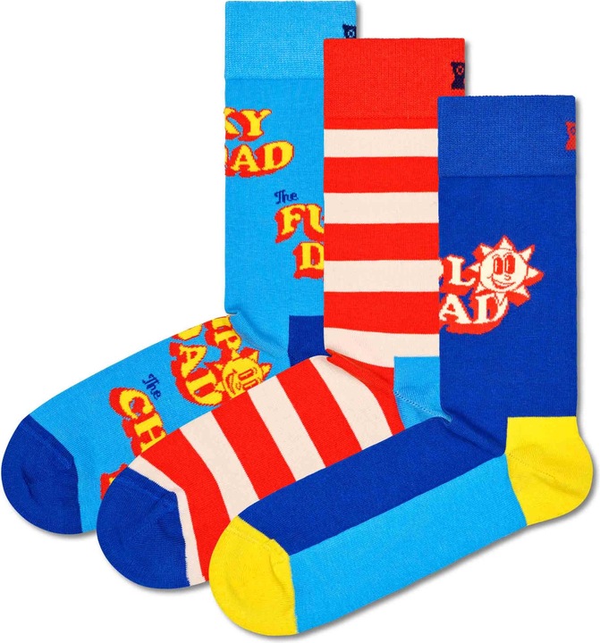 Immagine prodotto Happy Socks Father Of The Year Gift Set (confezione da 3, 41 - 46)