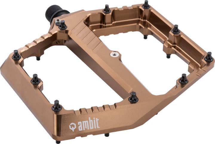 Actual product image Ambit Breach Flatpedal - braun