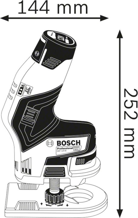 Produktbild Bosch Professional Gkf 12v-8