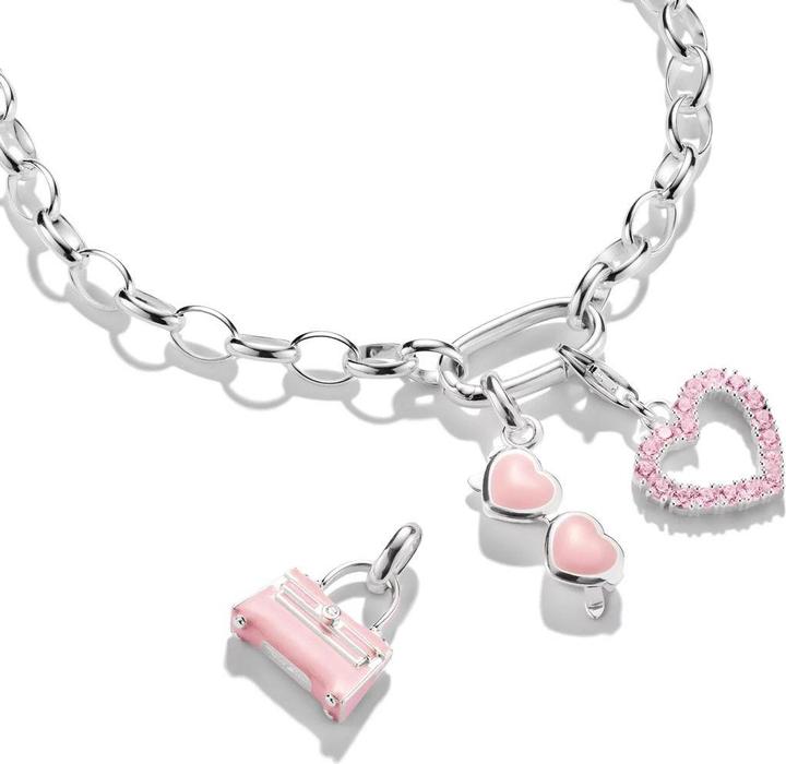 Image du produit Thomas Sabo Charm-Anhänger Handtasche Connect Silber (Argent 925, Émail)