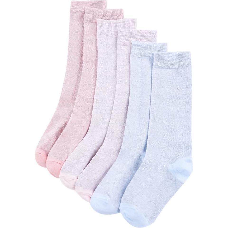 VidaXL, Jungen, Socken, Kindersocken 5 Paar EU 26-29,Material: 75 % Baumwolle. 20, Rosa, (5er Pack, 26 - 29)