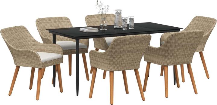 Image du produit vidaXL Garten Essgruppe (160 x 80 x 74 cm)