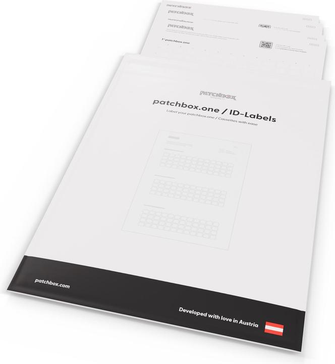 Productafbeelding PATCHBOX .one ID-Labels 96 Stück