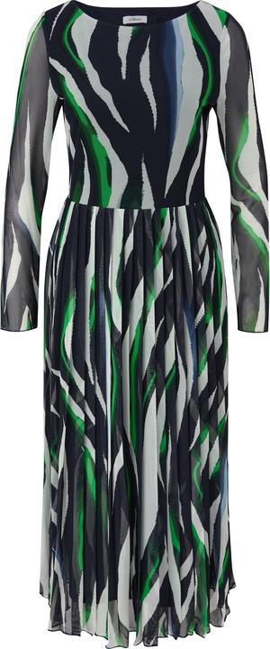 Image du produit s.Oliver Kleid Mesh-Kleid mit Plisseefalten (34)