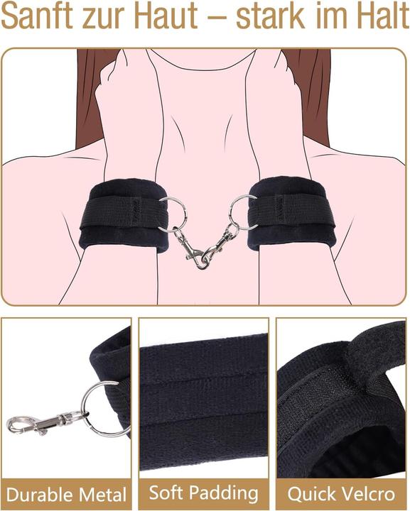 Actual product image Huoroter Bondage-Set Bettfesseln