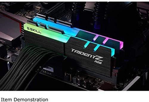Produktbild G.Skill Atmintis Trident Z RGB, DDR4, 32 GB, 3200MHz, CL14 (F4-3200C14D-32GTZR) (2 x 16GB, 3200 MHz, DDR4-RAM, U-DIMM)