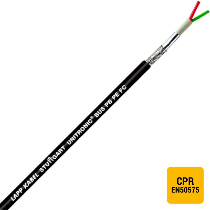 Produktbild Lapp DatenkabelUNITRONIC BUS L2/FIP 1x2x0,64 UNITRONIC BUS PB 1X2X0,64 (1000 m)