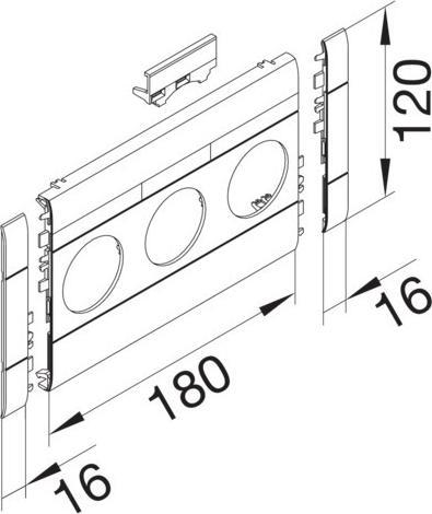 Actual product image Hager GB120317035