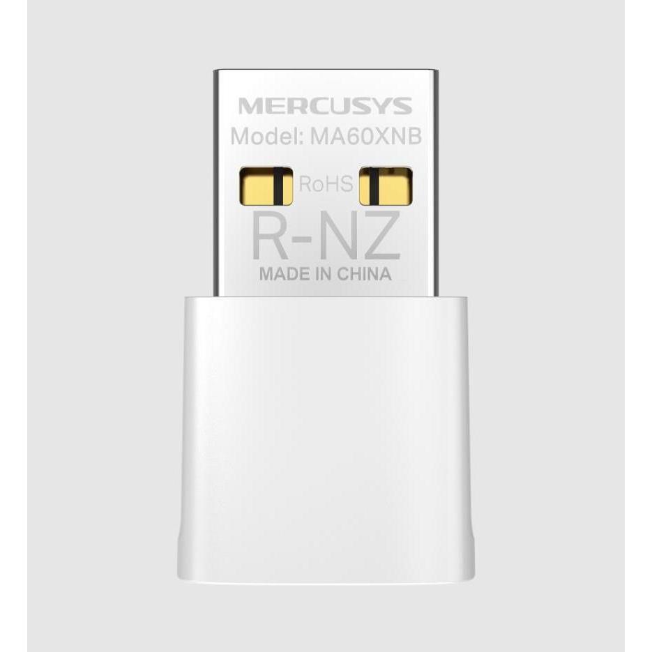Mercusys USB-WiFi-6-Bluetooth-AX900-Adapter, Nano, Dual-Band (USB 2.0), Adattatore di rete