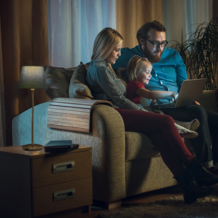 Produktbild Relaxdays Tischlampe (E14)