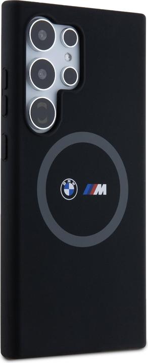 Produktbild BMW BMHML23SROK S928 czarny/black hardcase M Silicone Printed Ring MagSafe (Samsung Galaxy S24 Ultra)
