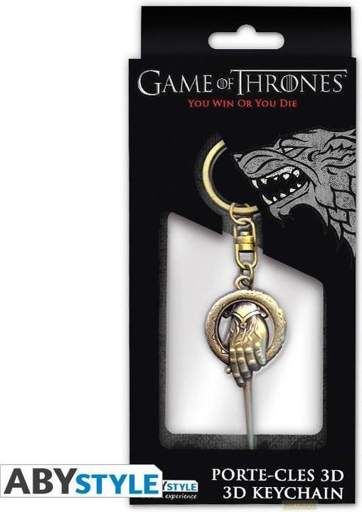 Image du produit ABYstyle GAME OF THRONES - Keychain 3D Hand of King X2