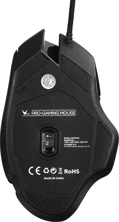 Actual product image Varr V-360 mouse (VGM0360) (Cable)