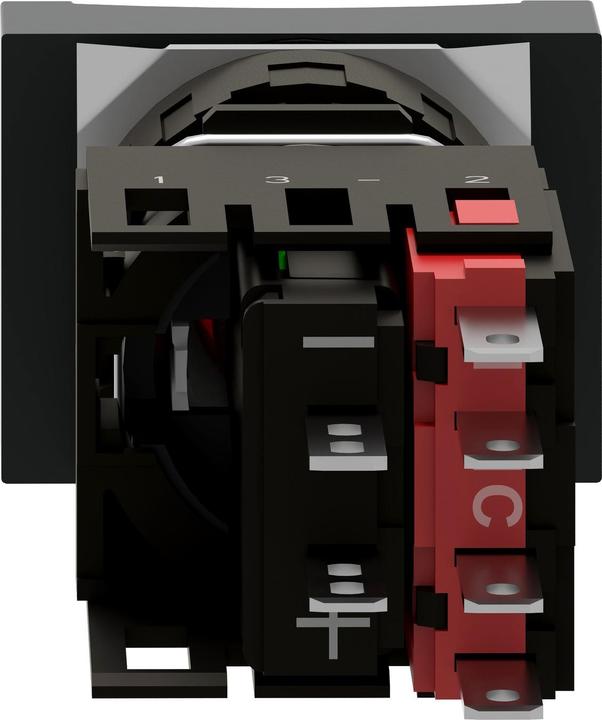 Actual product image Schneider Electric Illuminated push-button, red Ř 16, flat, without XB6DW4B2B